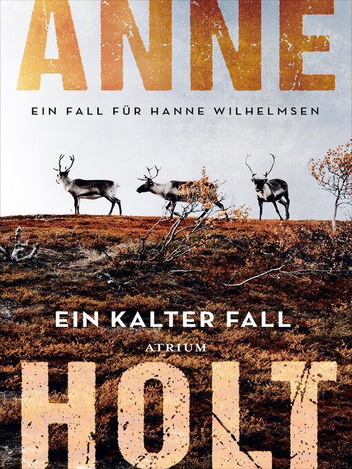 Title details for Ein kalter Fall by Anne Holt - Wait list